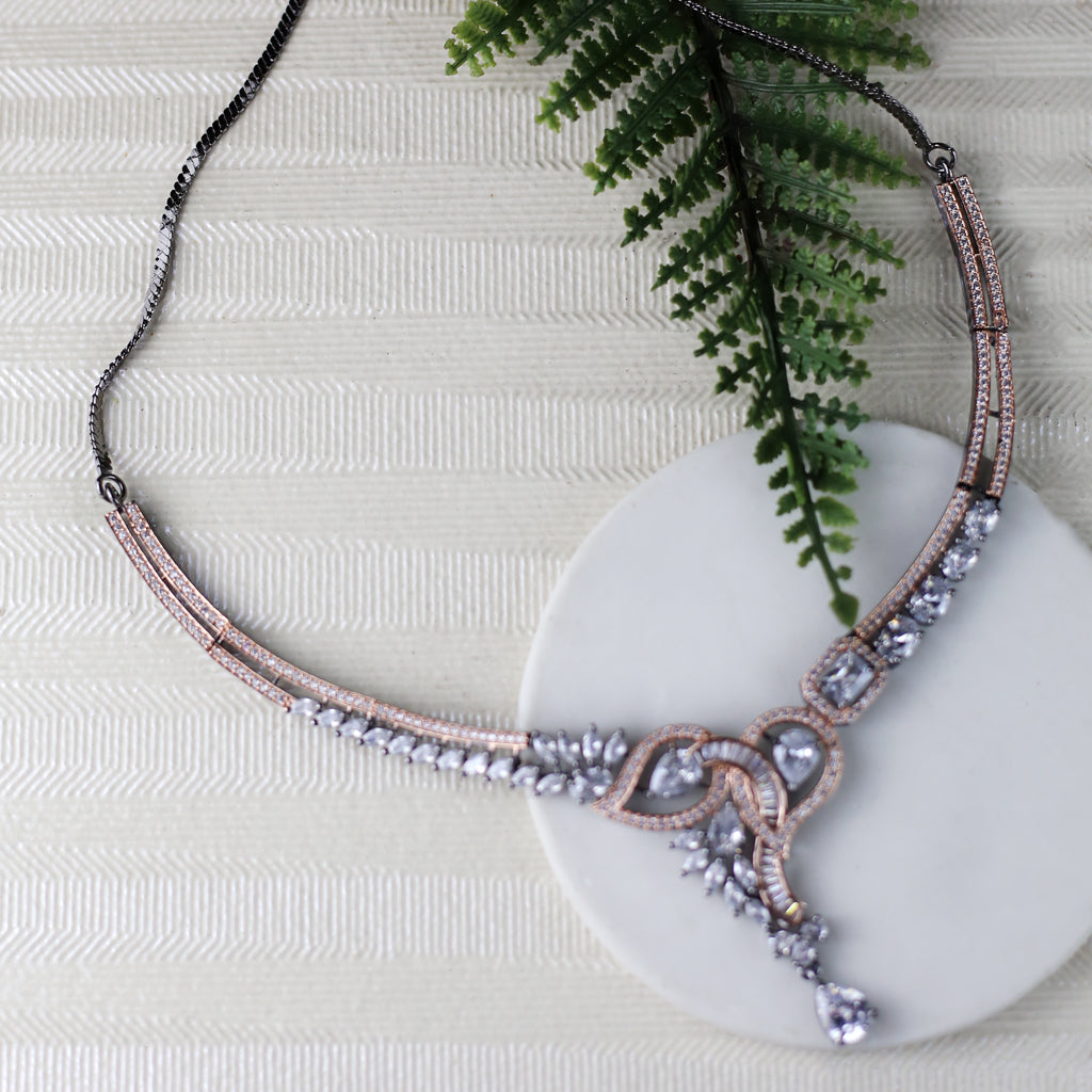 Statement Zircon Necklace