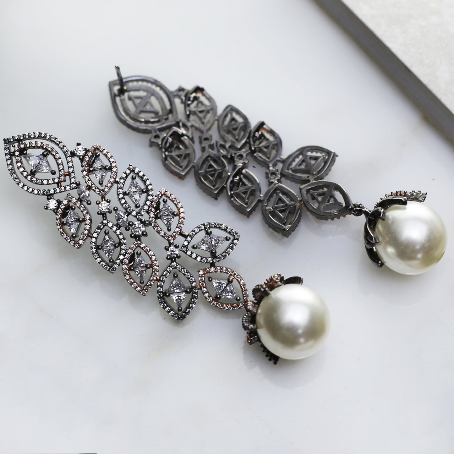 Statement Pearl Drop Earring