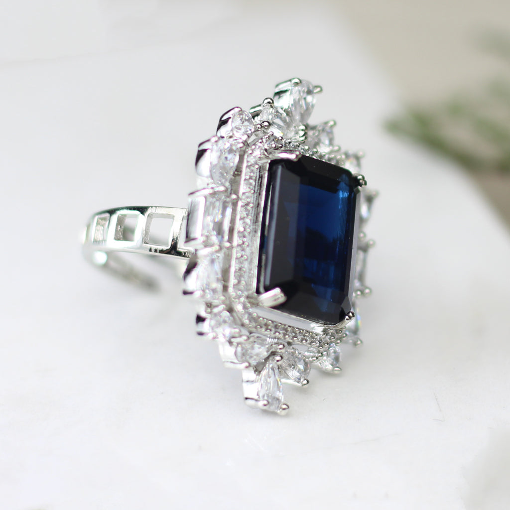 Statement Blue Ring