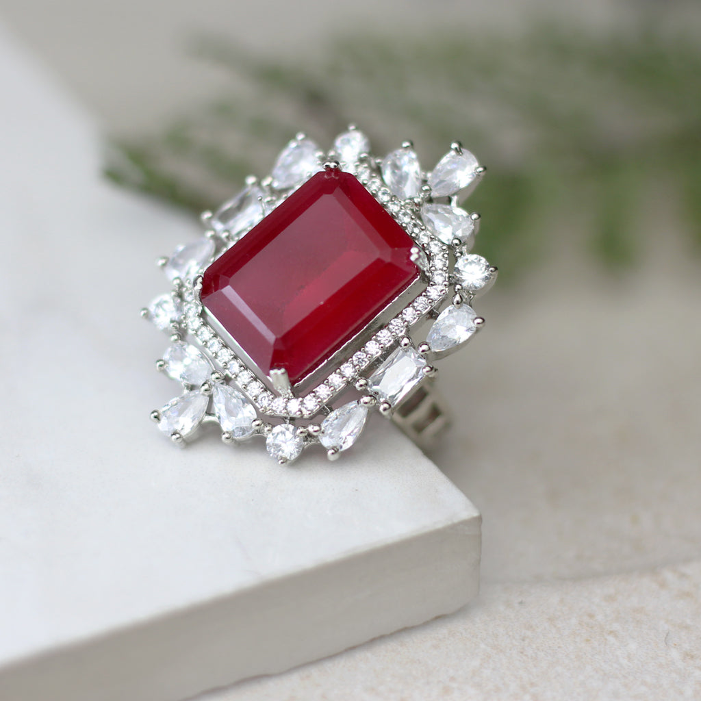 Statement Ruby Ring