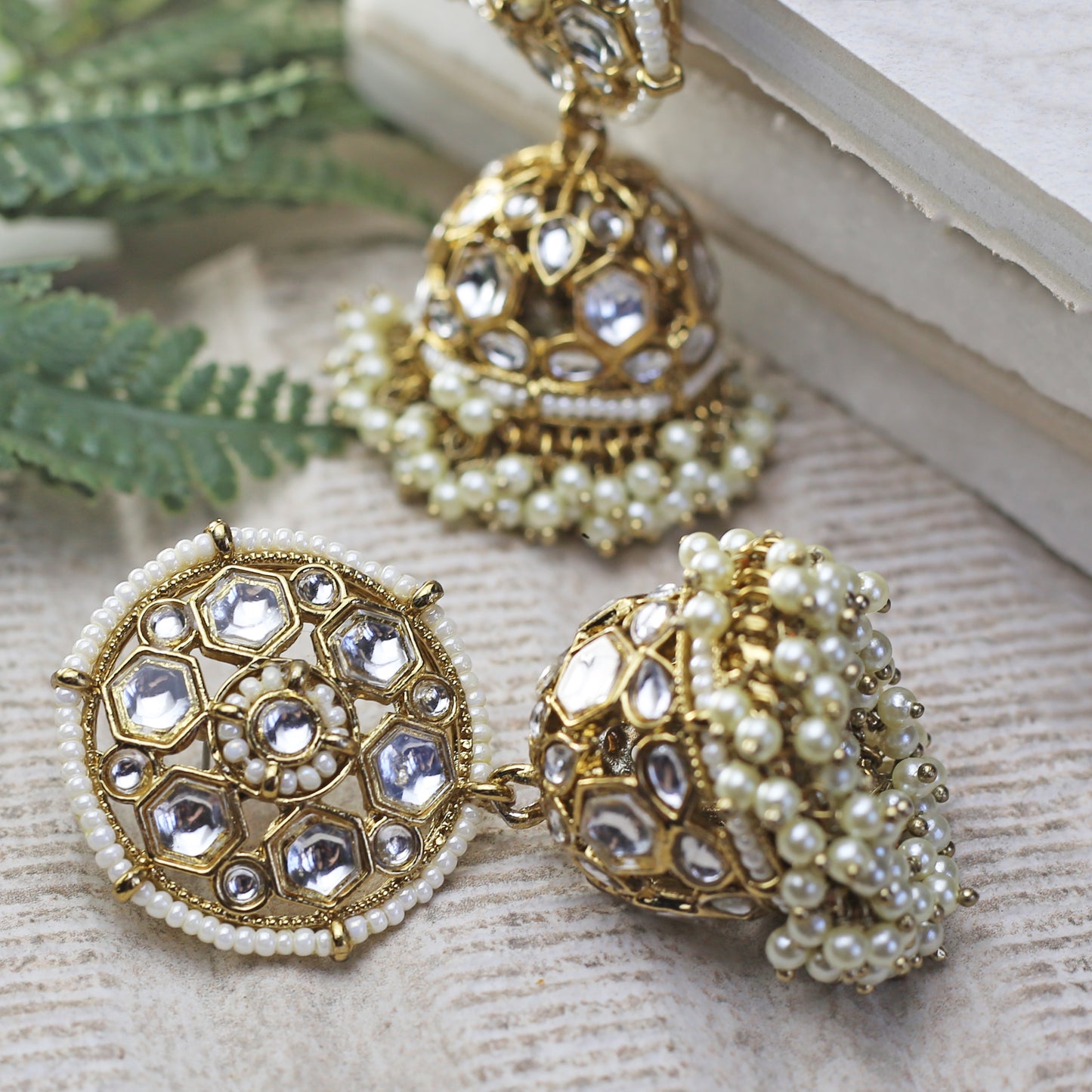 Antique Drop Jhumke I Earring - Rabal