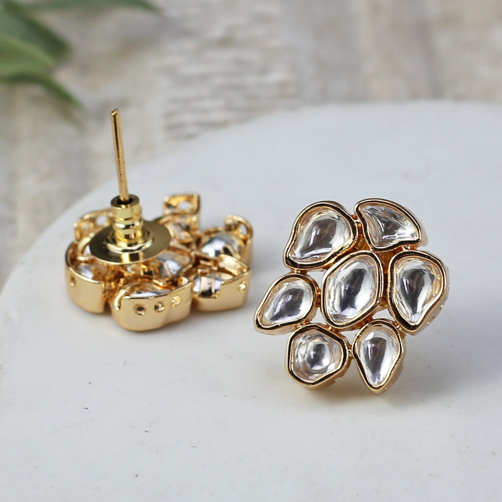 Kundan Stud Earring