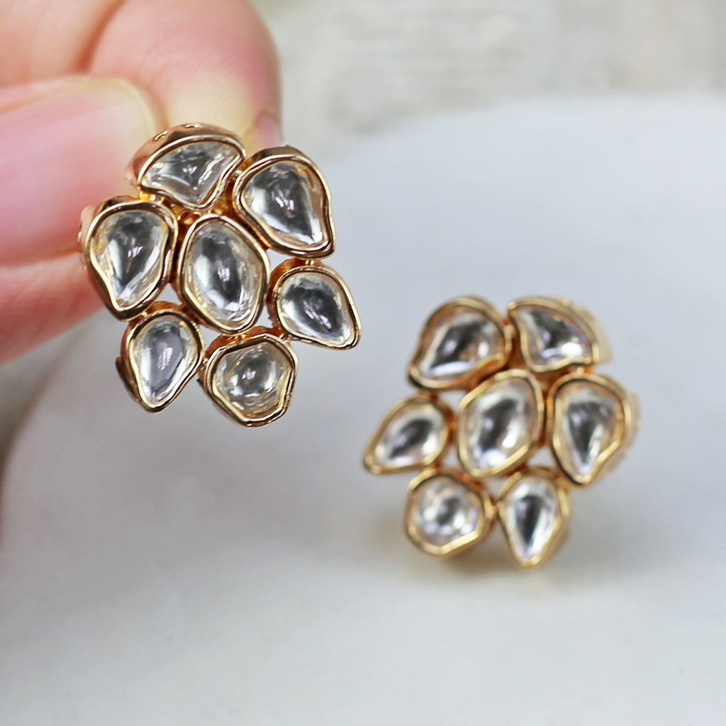 Kundan Stud Earring