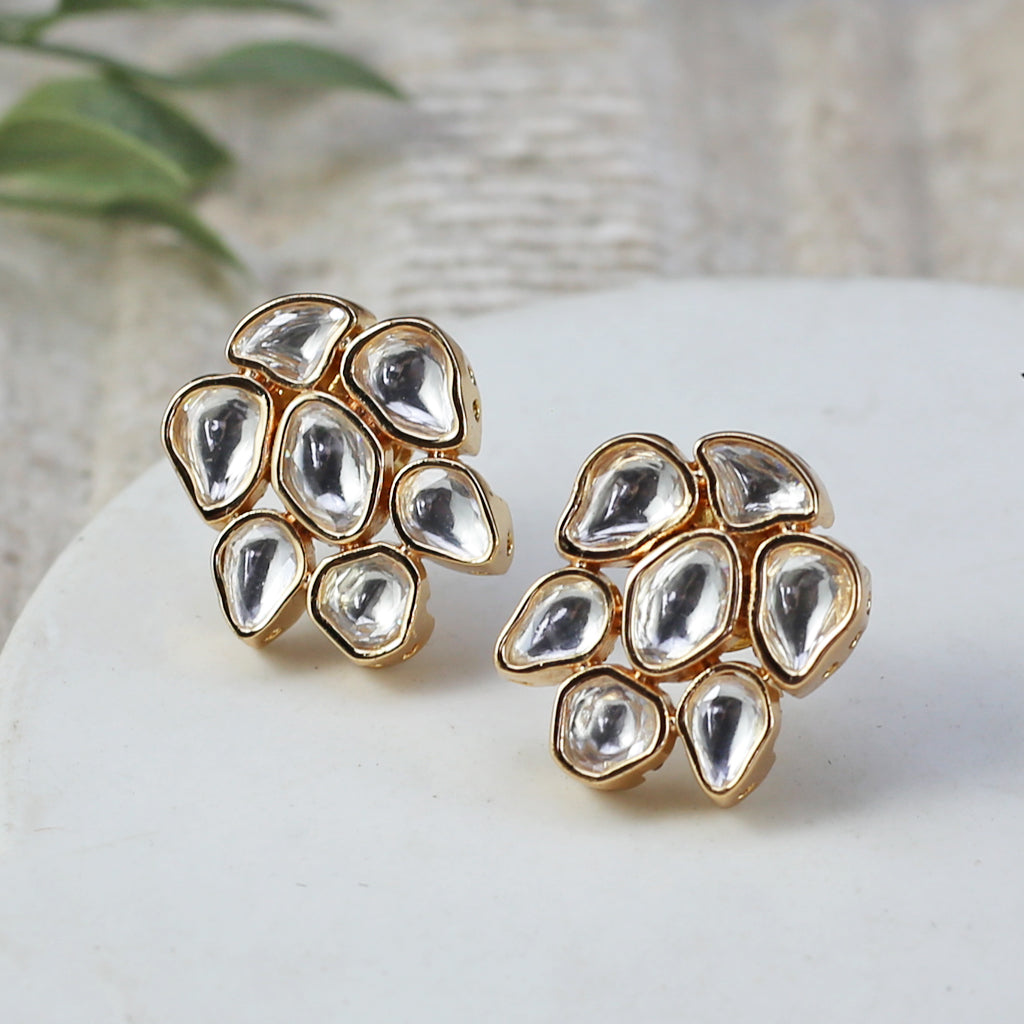 Kundan Stud Earring