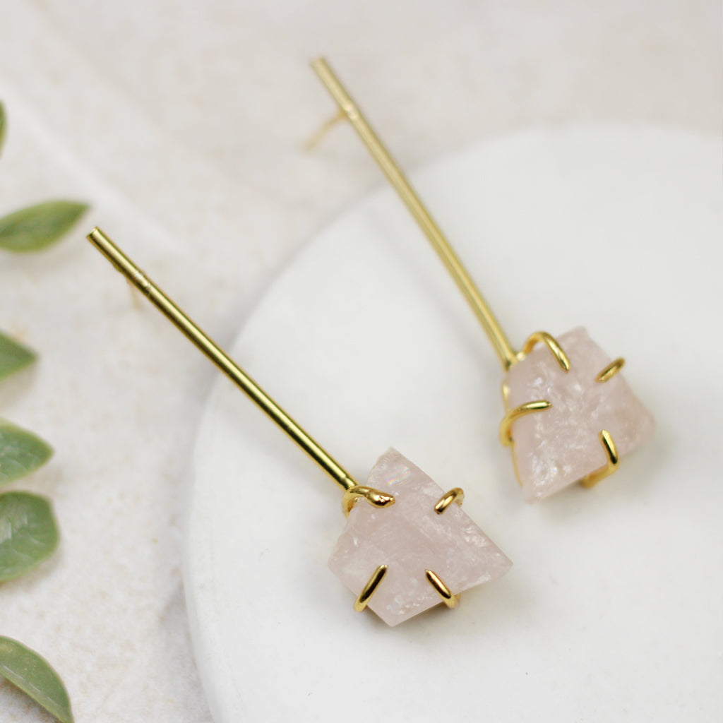 Statement Stone Drop Earring