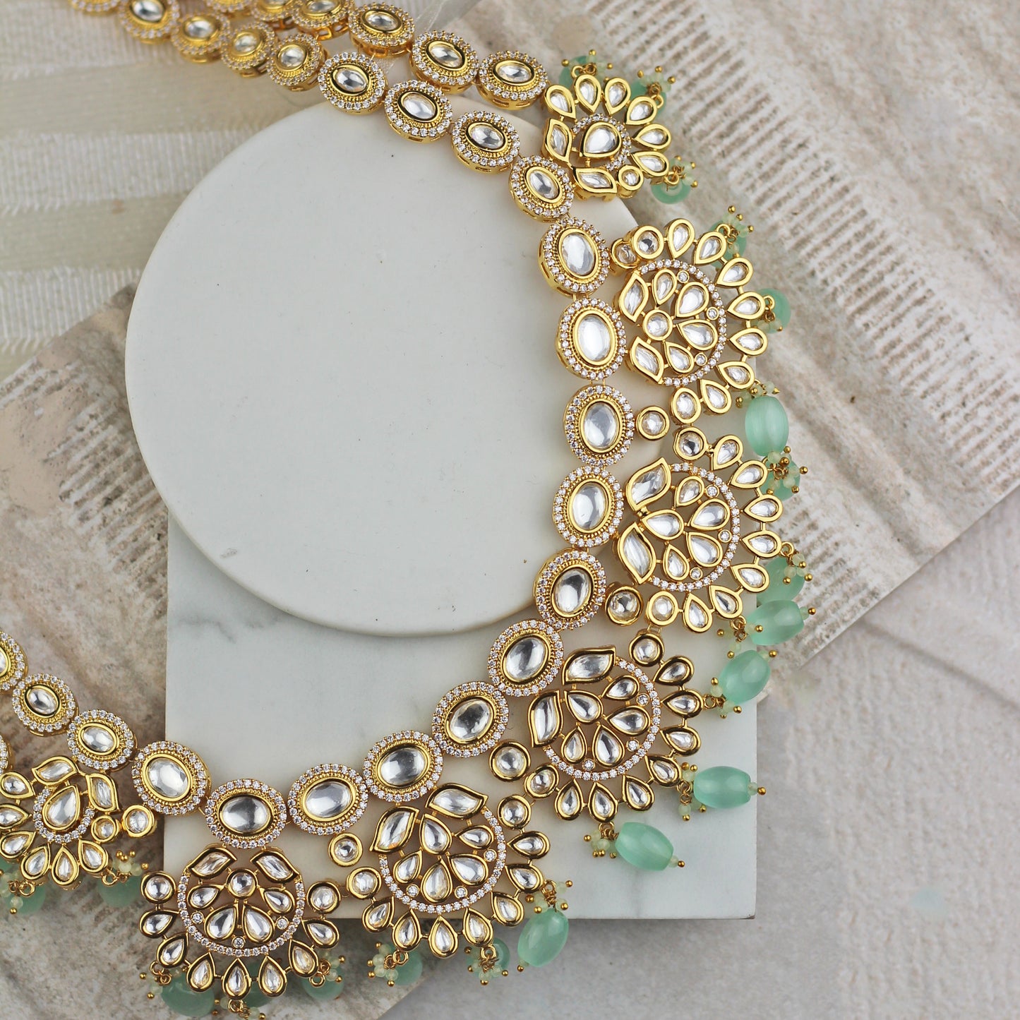 Mint Statement Kundan Mala