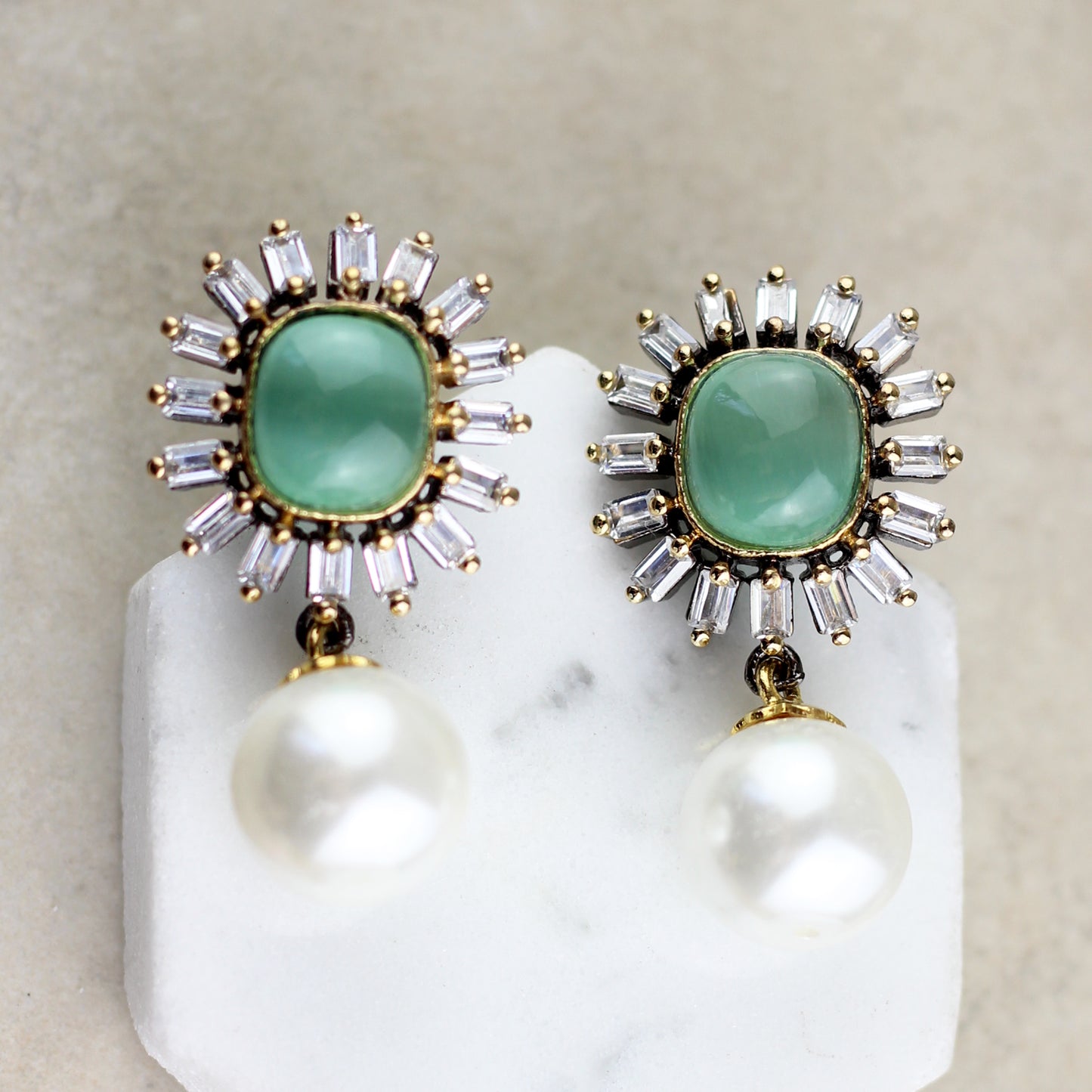 Statement Pearl Drop Earring