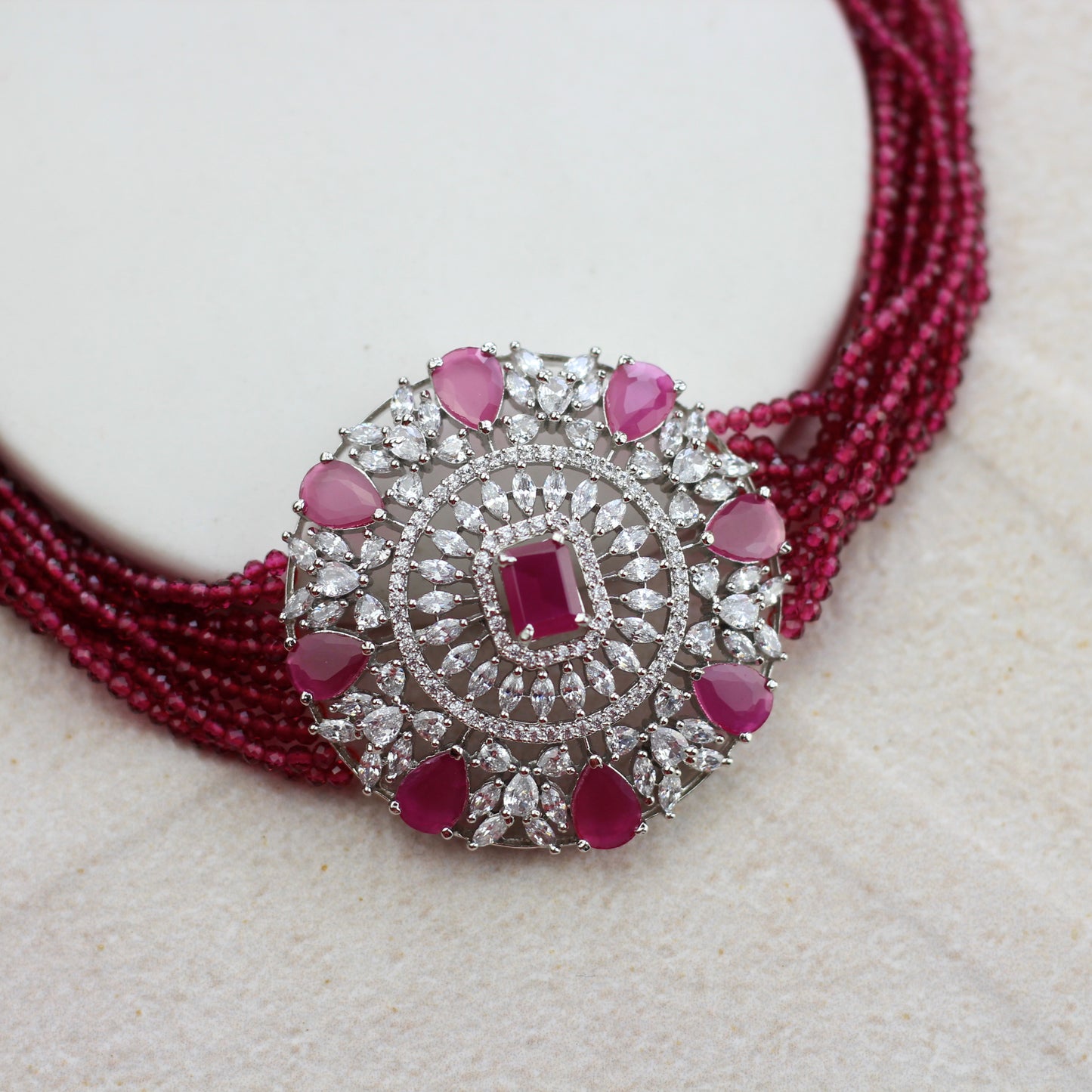 Statement Zircon Choker