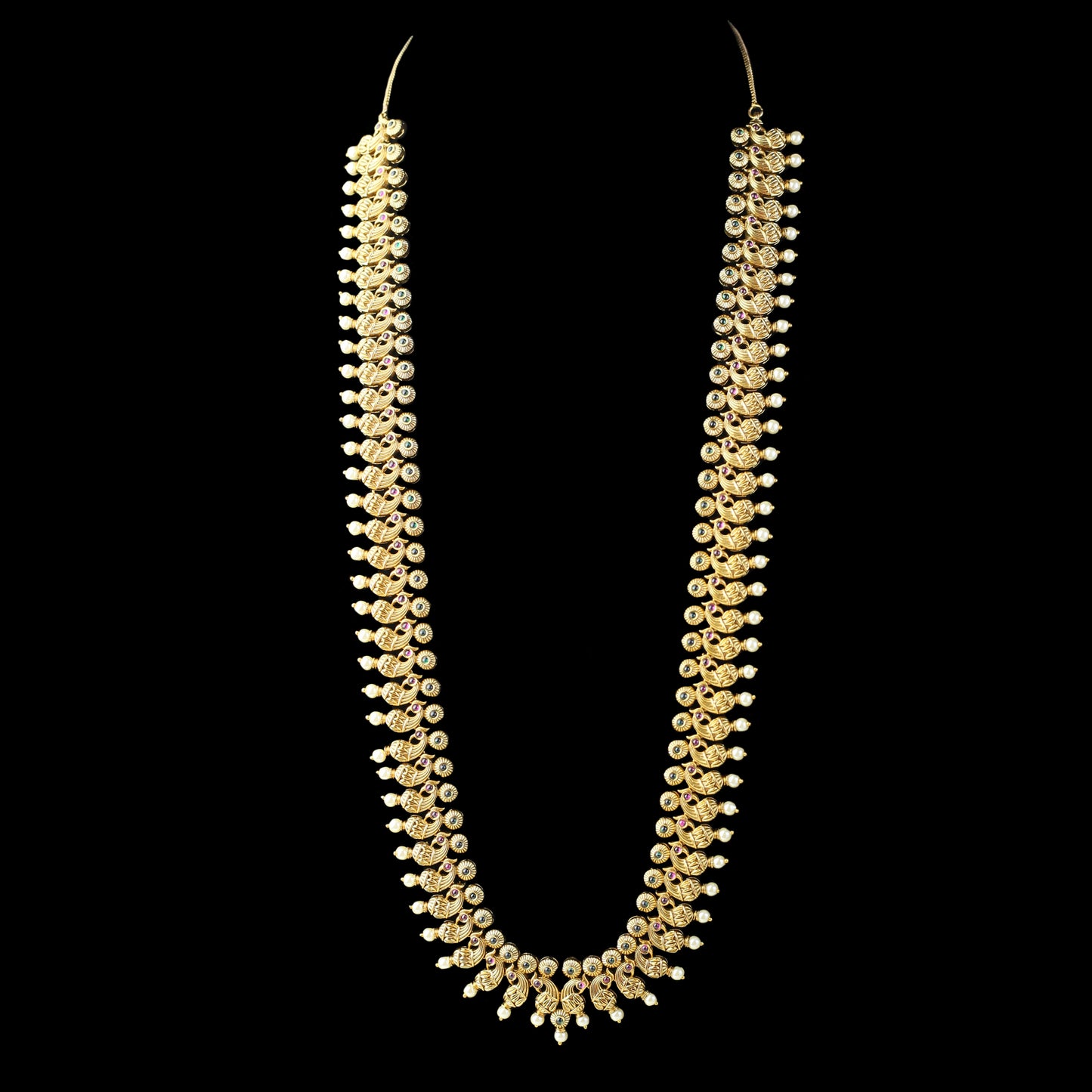 Statement Ruby Long Bird Mala