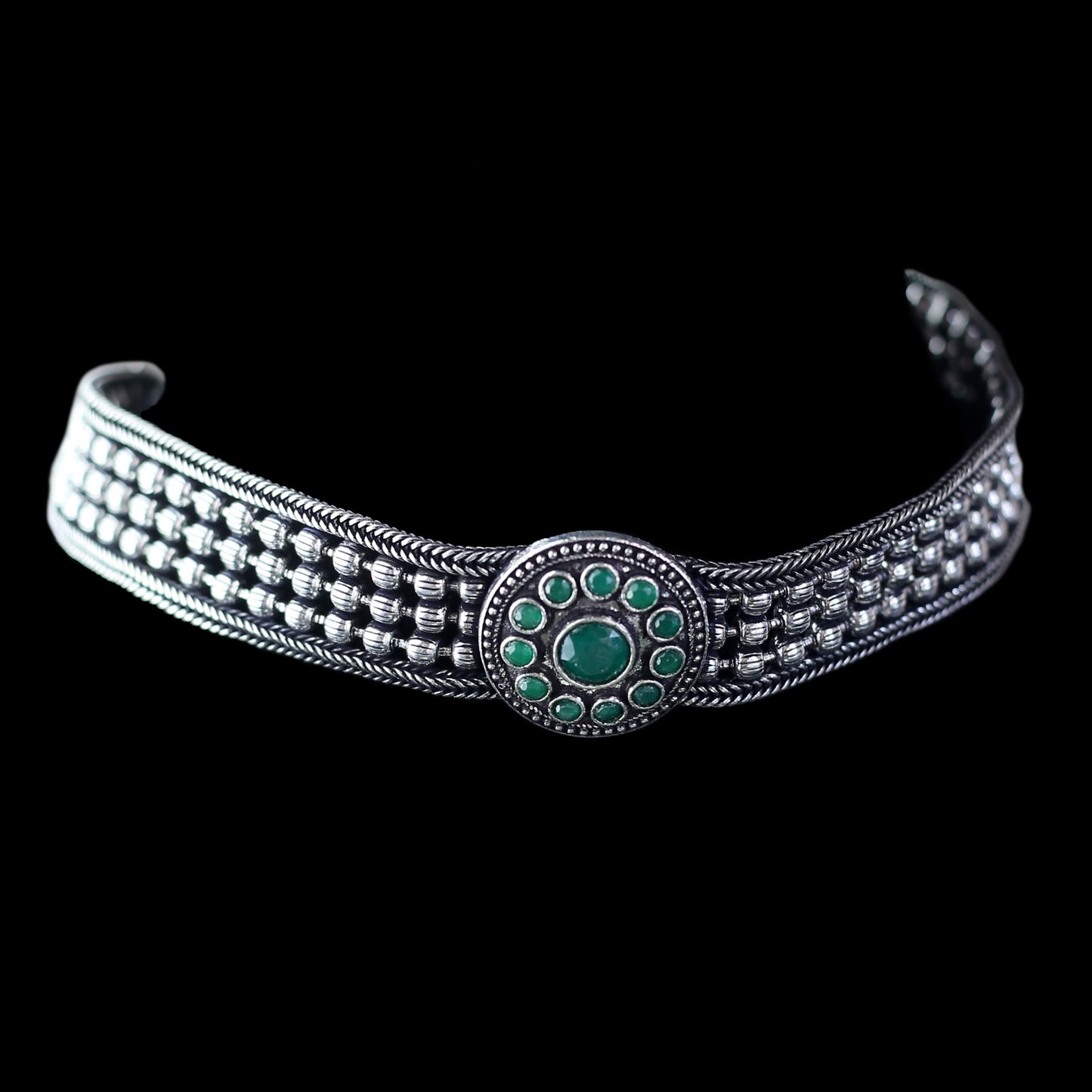 Tribal Green Necklace