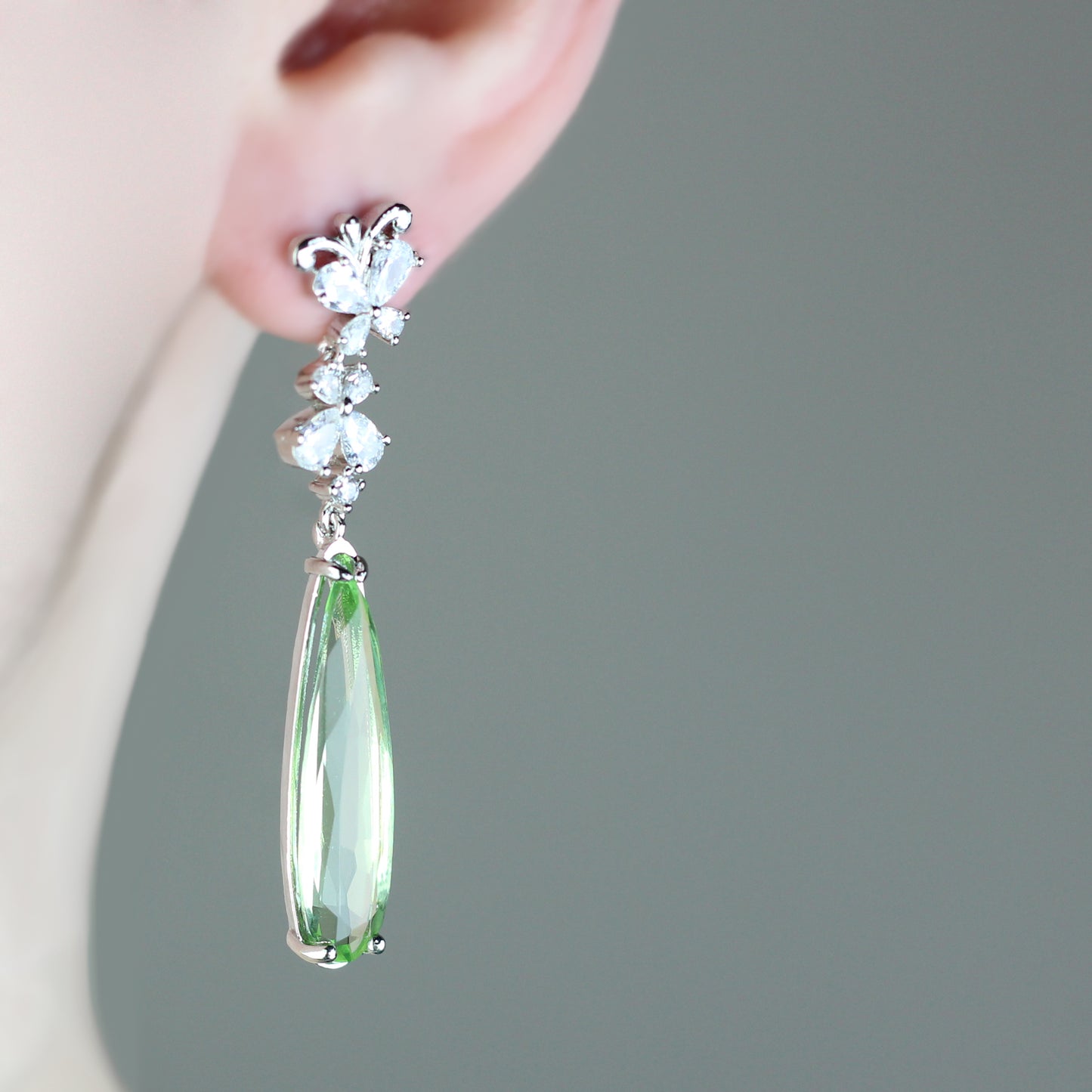 Butterfly Drop Earring