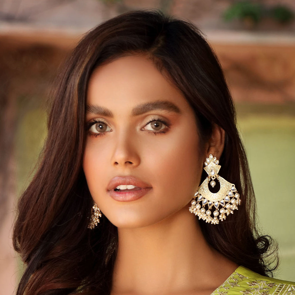 Pearl Pink Drop Earring