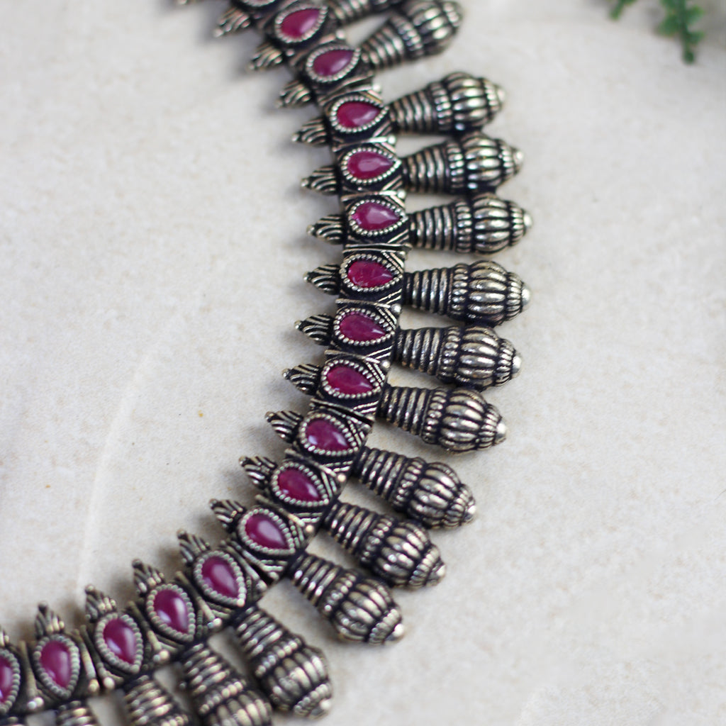 Ruby Tribal Necklace