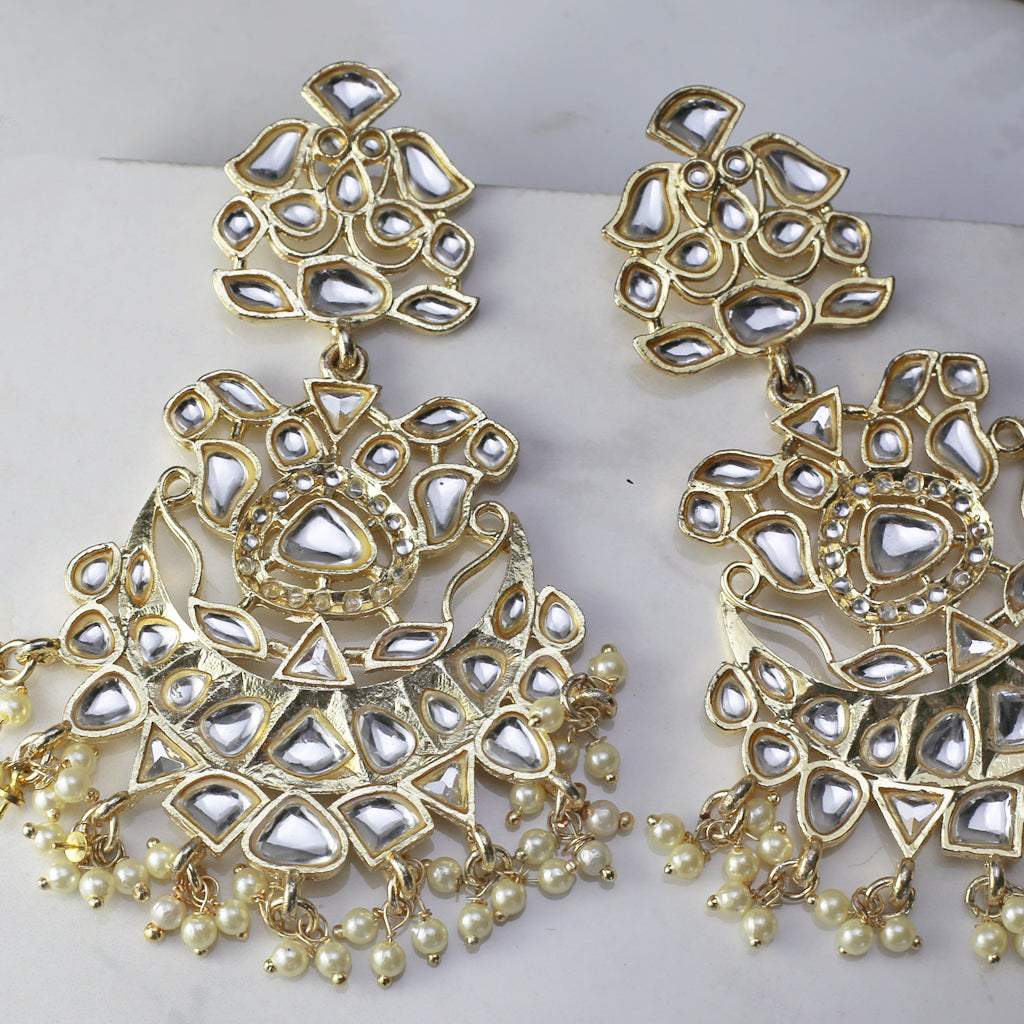 Pearl Statement Drop Earring - Rabal