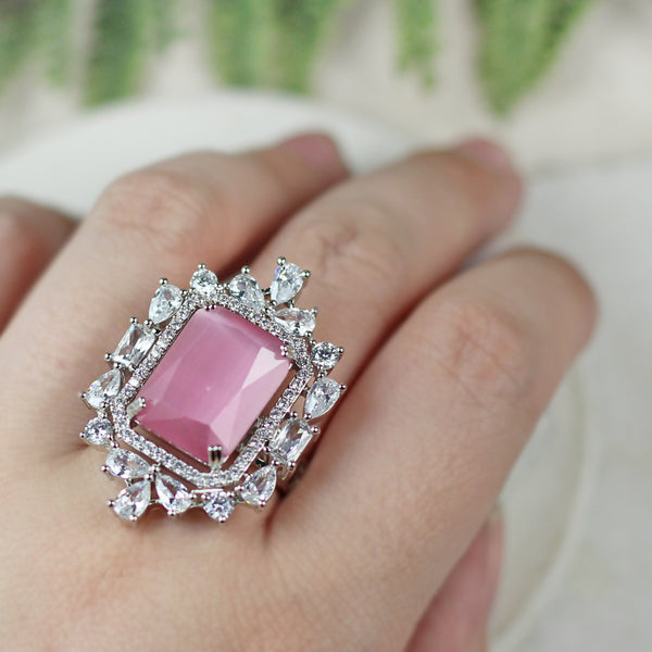 Statement Pink Ring – Rabal