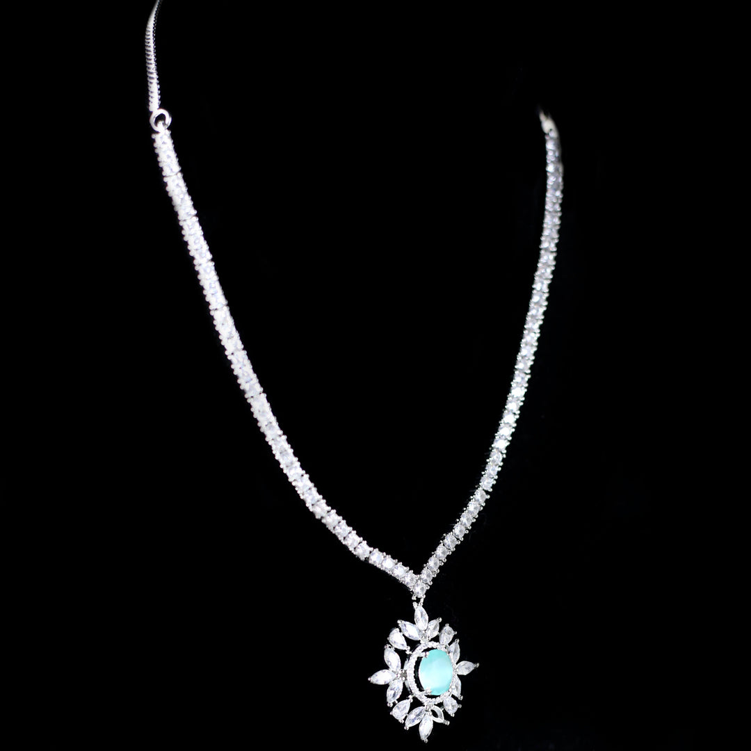 Mint Zircon Necklace - Rabal