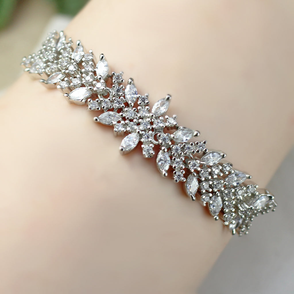 Zircon Adjustable Bracelet - Rabal