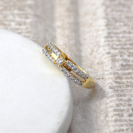 Zircon Stone Ring