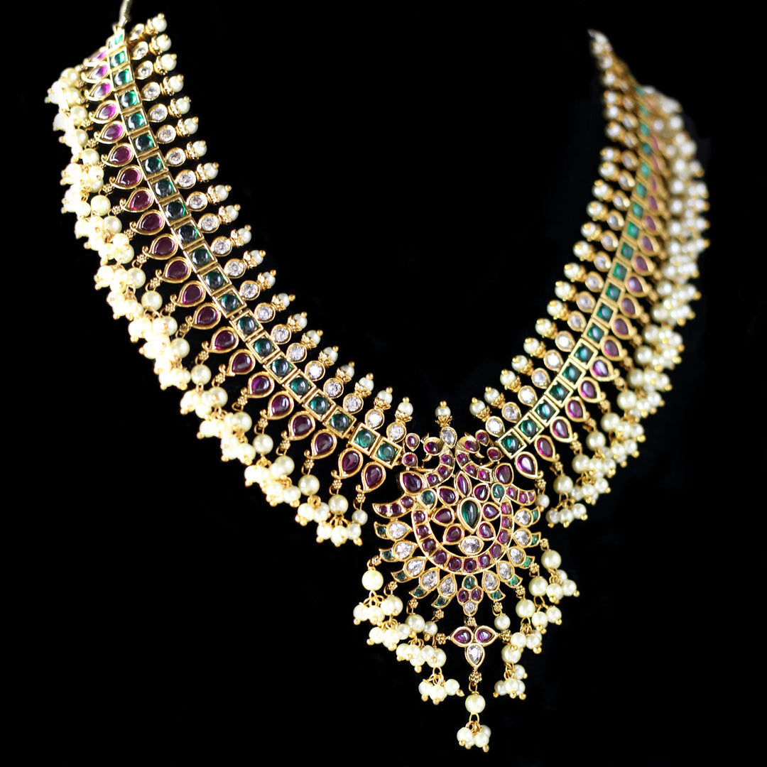 Multicolour Statement Necklace - Rabal