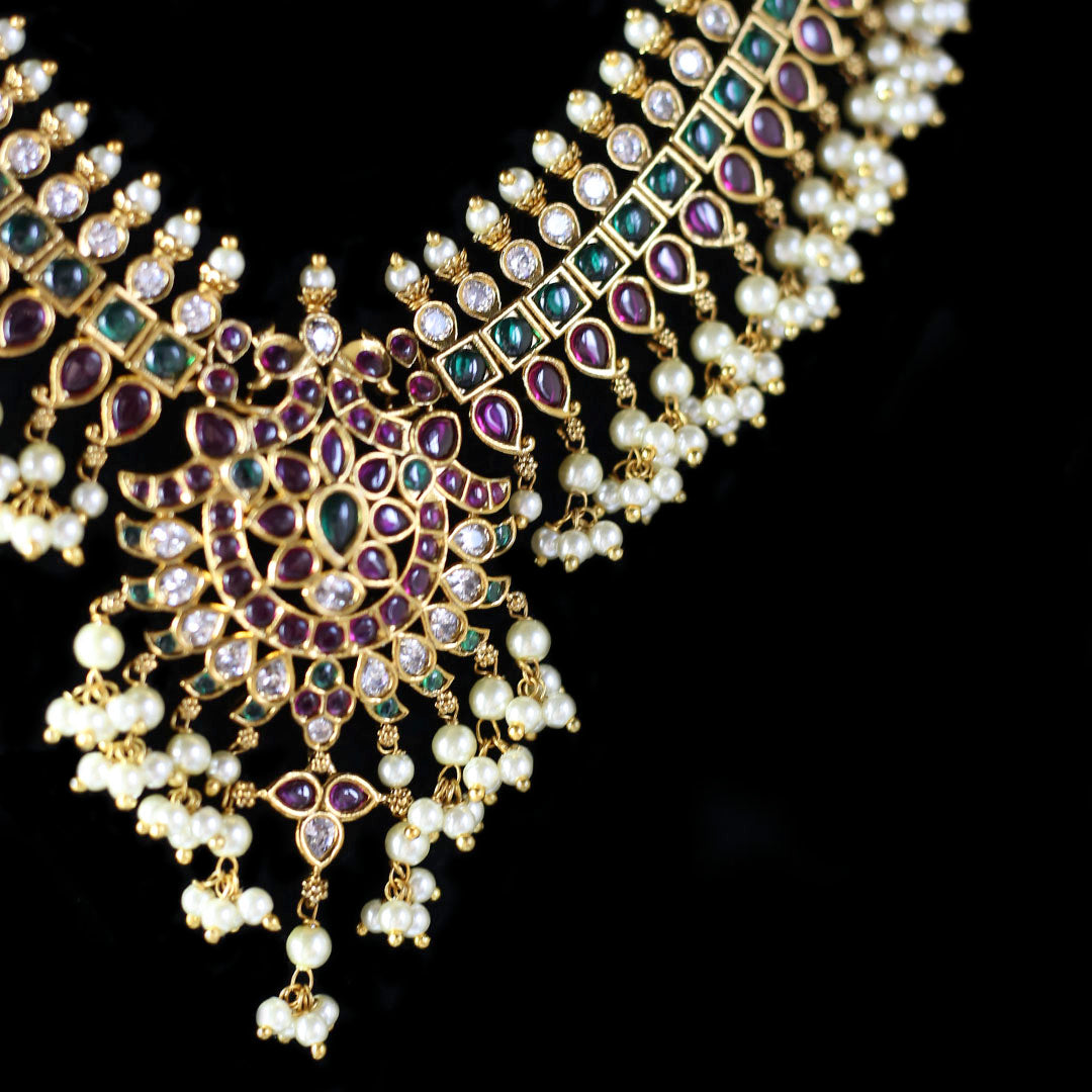 Multicolour Statement Necklace - Rabal