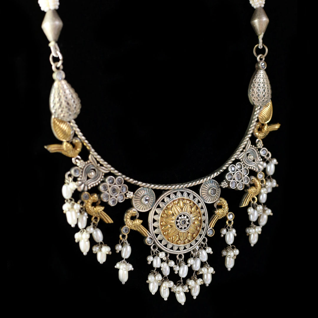 Bird Pearl Long Mala - Rabal