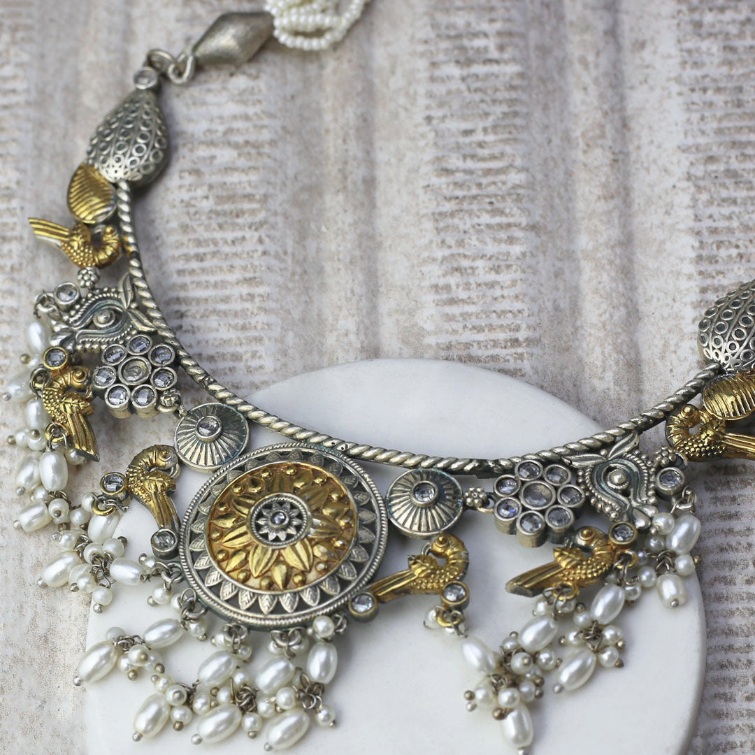 Bird Pearl Long Mala - Rabal