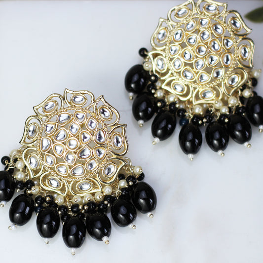 Black Pearl Drop Earring
