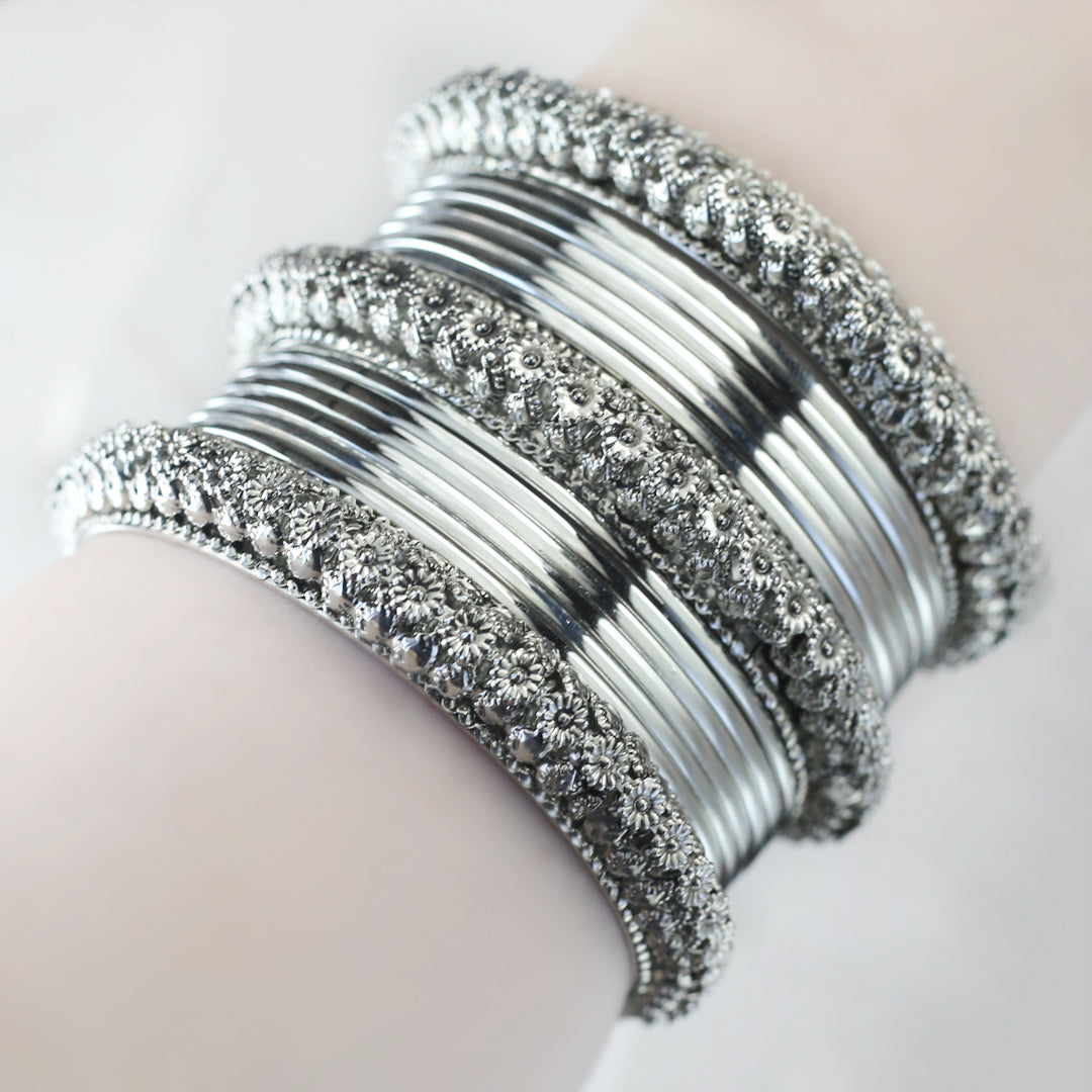 Statement Bangles with Choorian