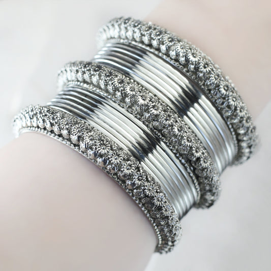 Statement Bangles with Choorian