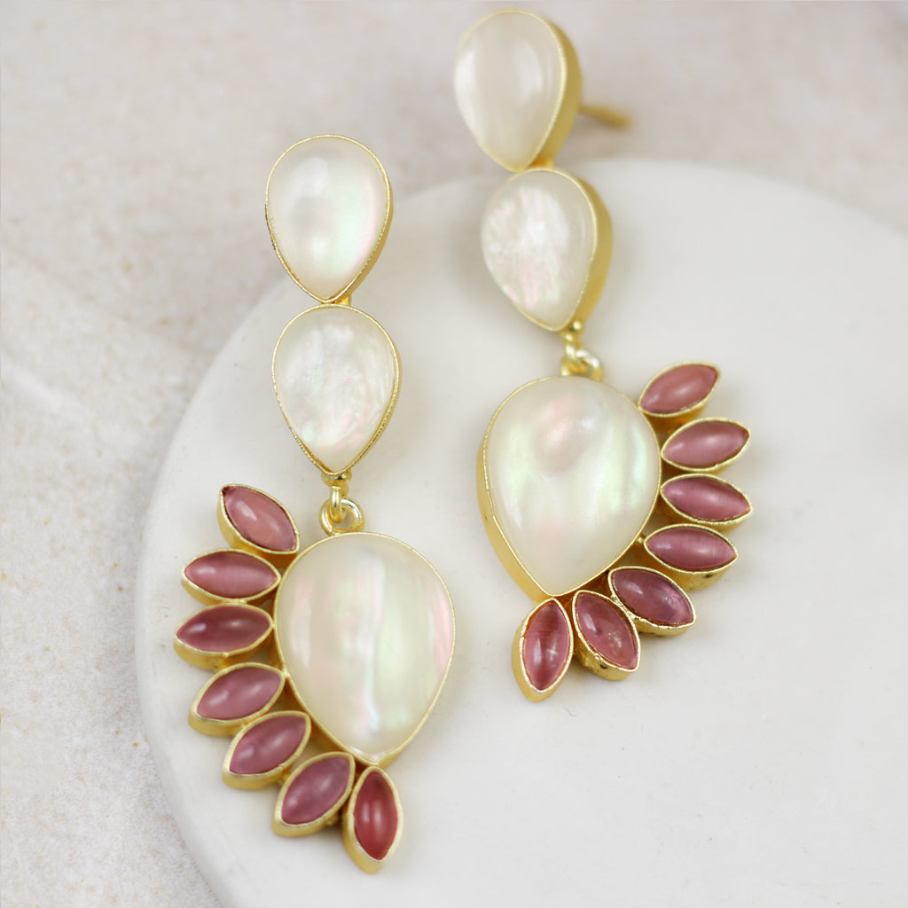 Statement Drop Pearl Earring