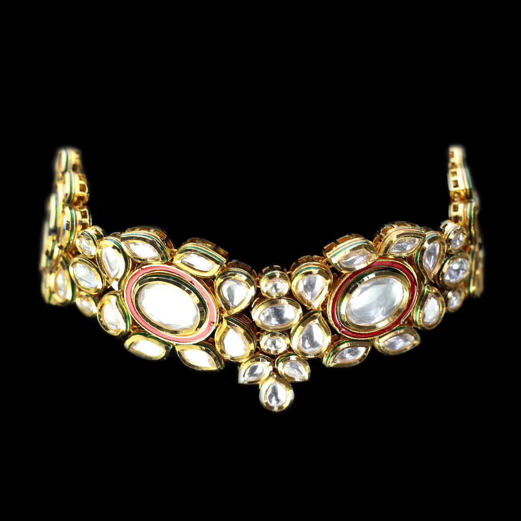 Ruby Kundan Choker I Necklace - Rabal