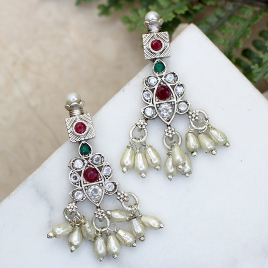 Tribal Drop Earring