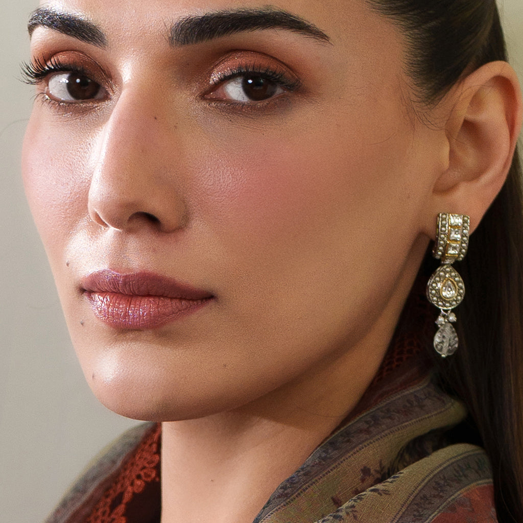 Baby Pink Statement Pearl Drop Earring