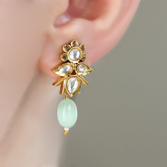 Flower Drop Earring