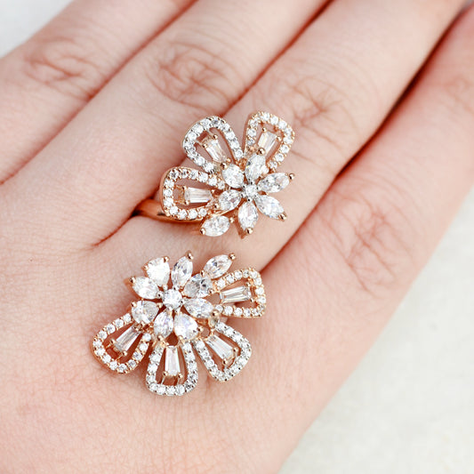 Zirconia Statement Ring